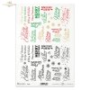 napisy 'Merry Christmas' w języku angielskim, śnieżynki, śnieżynka, inscriptions in English, snowflakes, Inschriften auf Englisch, Schneeflocken, Inscripciones 'Feliz Navidad' en inglés, copos de nieve